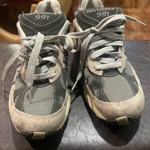 New Balance 991 Men's Sneakers - Gray and Cookies n Cream EXCLUSIVE RARE KICKS